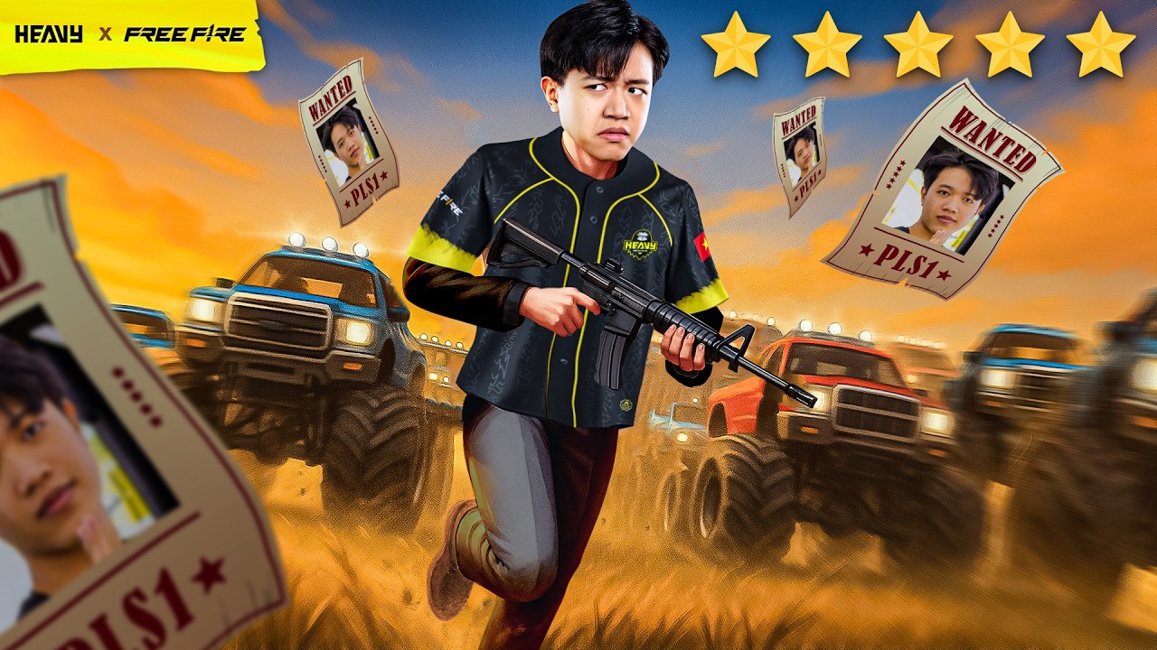 FREE FIRE: Truy lùng PLS1, Săn Giải Thưởng Sinh Tồn | HEAVY FF
