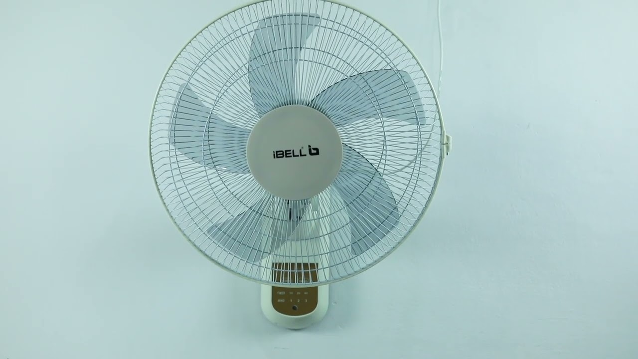 iBELL VIVA 406mm High Speed Wall Fan | Installation Assembling Review Demo Video