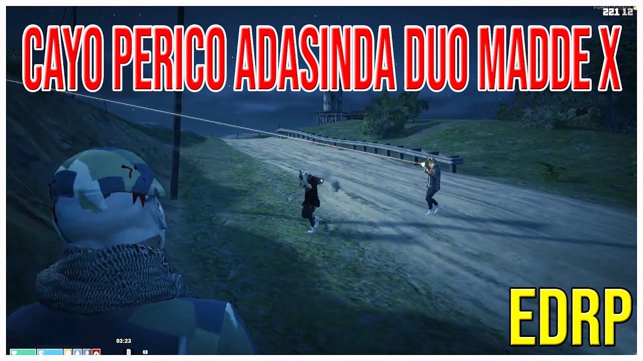 EDRP | Yeni Ada'da İlk ve Efsane Bir Duo Madde X Soygunu ! Alp Alfonzo Duosu !