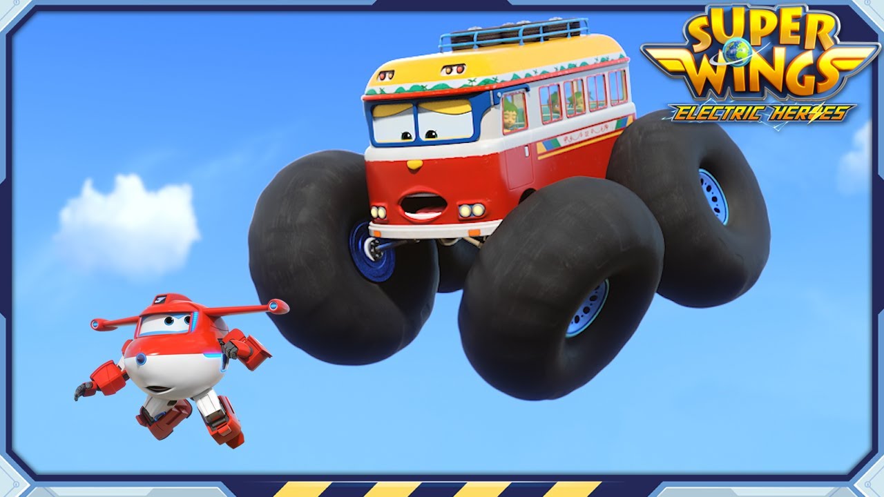Superwings | S8 | Leti, školski autobuse! | Epizoda 6