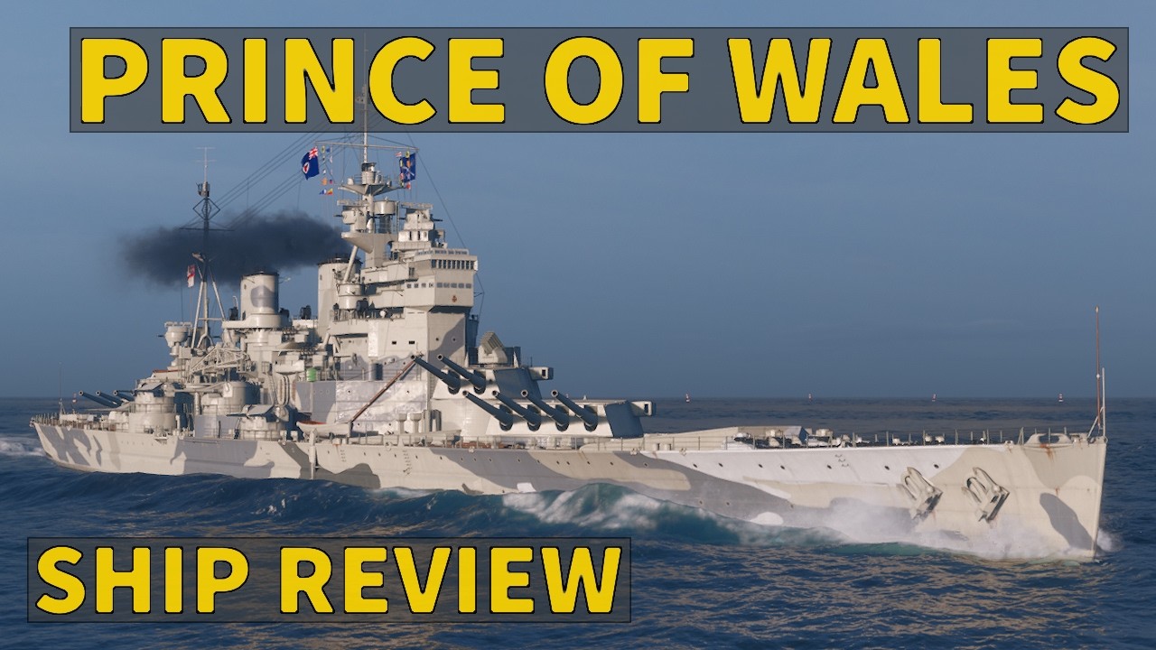 Prince of Wales &mdash; новый британский линкор VIII уровня | World of Warships