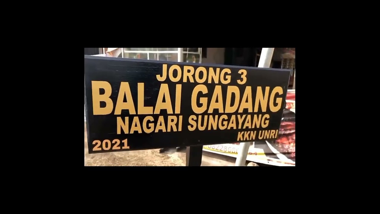 Profil singkat Nagari Sungayang