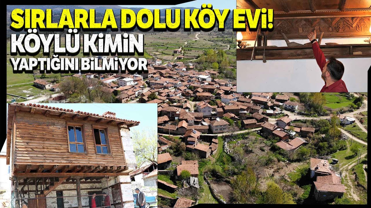 Sırlarla Dolu Köy Evindeki Şekillerin Gizemi Çözülemiyor