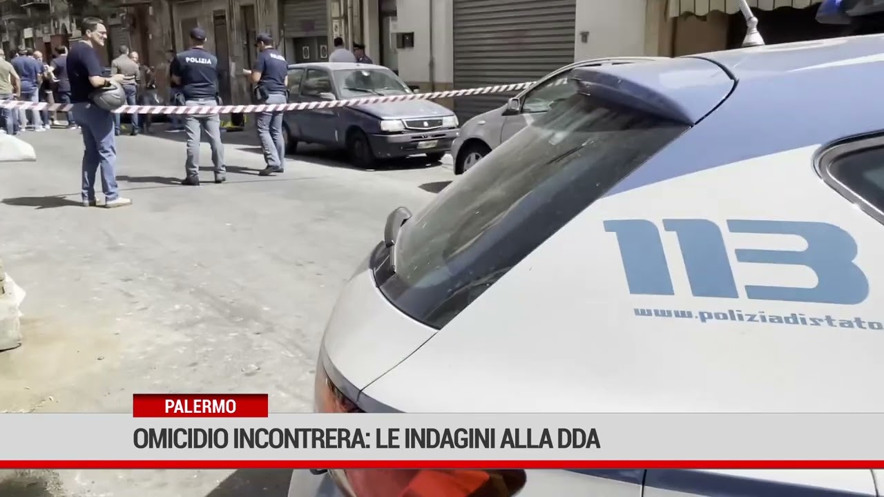 Palermo. Omicidio Incontrera: le indagini alla Dda