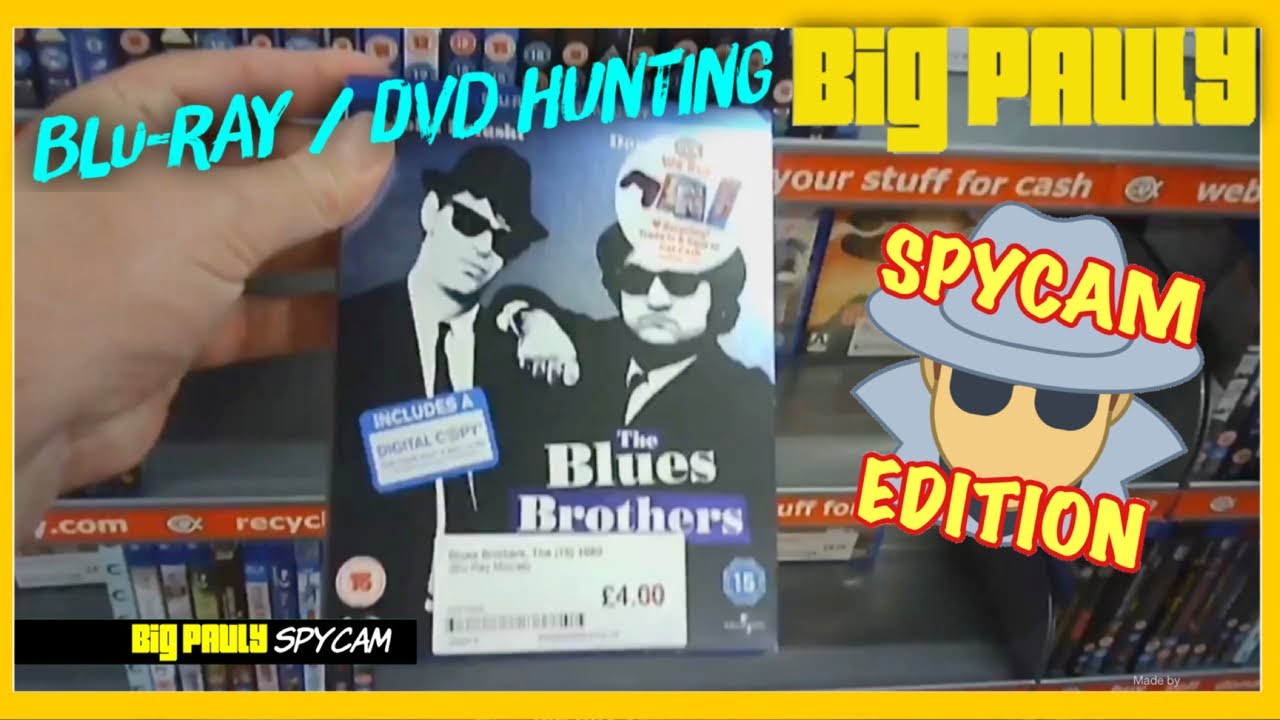 Charity Shop | CEX Blu-ray and DVD hunting - SPYCAM Edition
