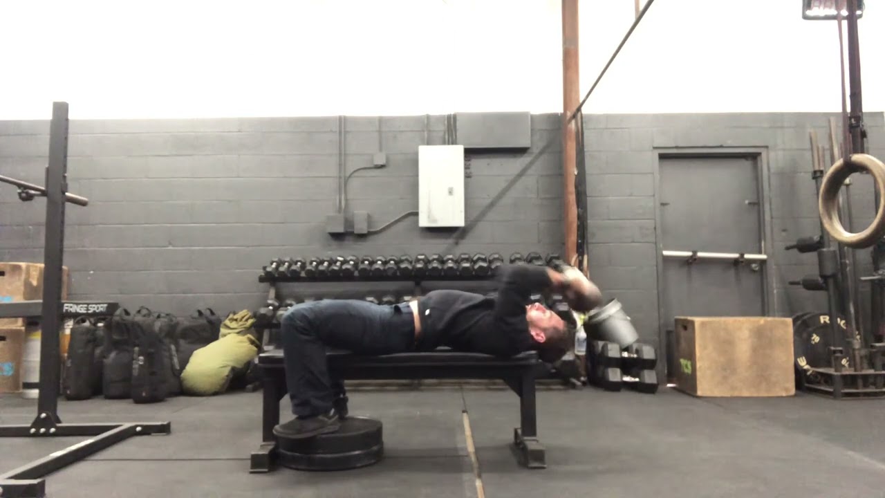 Kettlebell PullOver-to-Press