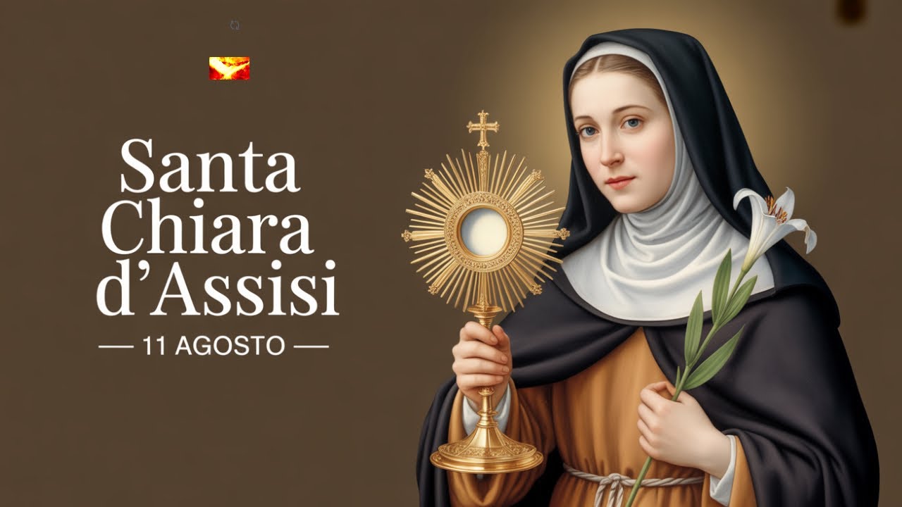 Santo del Giorno 11 Agosto | Storia di Santa Chiara d'Assisi | La Pianticella di San Francesco
