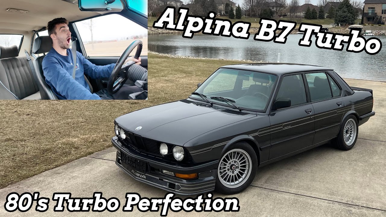 The BMW Alpina B7 Turbo E28 Might be the BEST BMW I Have Ever Driven | First Drive and Impressions!