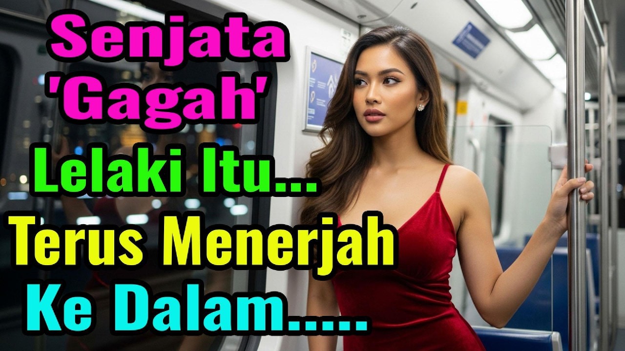 TERKANTOI TAK PAKAI SELUAR DALAM DI TREN OLEHNYA – DAN HIDUPKU BERUBAH SELAMANYA.