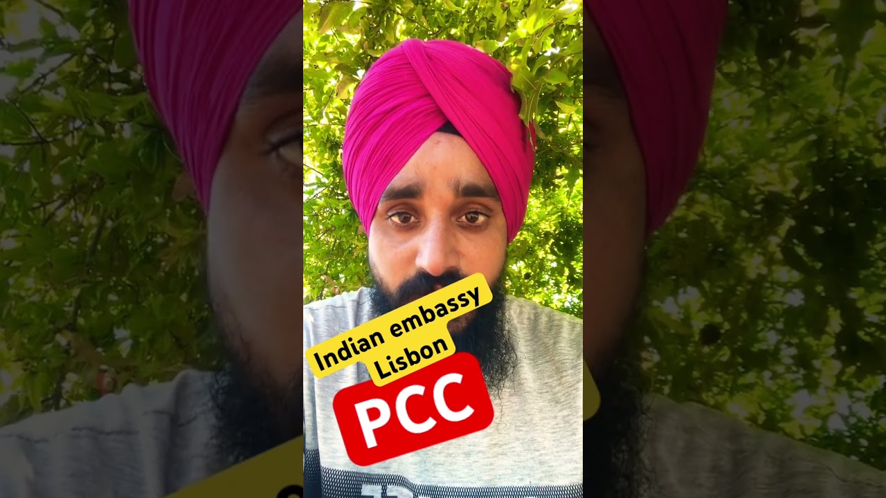 PCC Appointment indian embassy Lisbon Portugal 🇵🇹 @sarwaraportugal