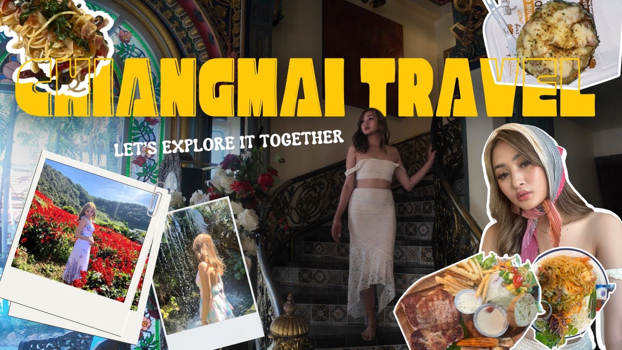 Travel Diaries 1 | Solo Travel | EXPLORING CHIANGMAI |dantewada✨, Monjam and Thai Pei 💕