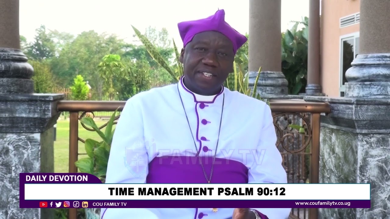 Time Management || The Rt. Rev. Johnson Twinomujuni, Bishop of West Ankole Diocese.