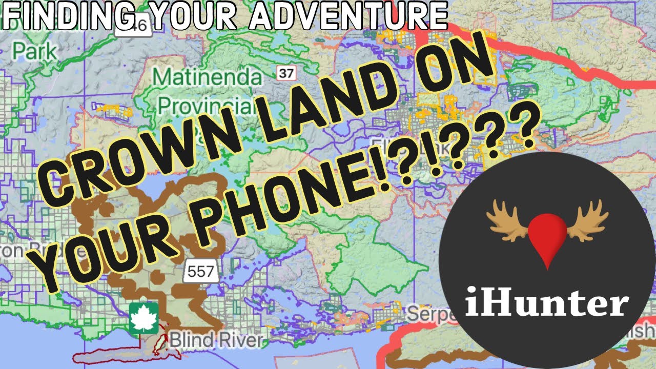 FINDING CROWN LAND & PUBLIC LAND with the IHunter app.