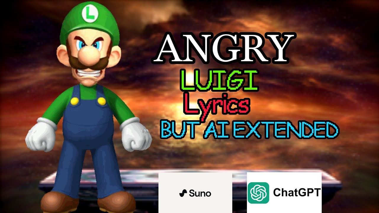 ANGRY LUIGI (Lyrics) But extended with AI