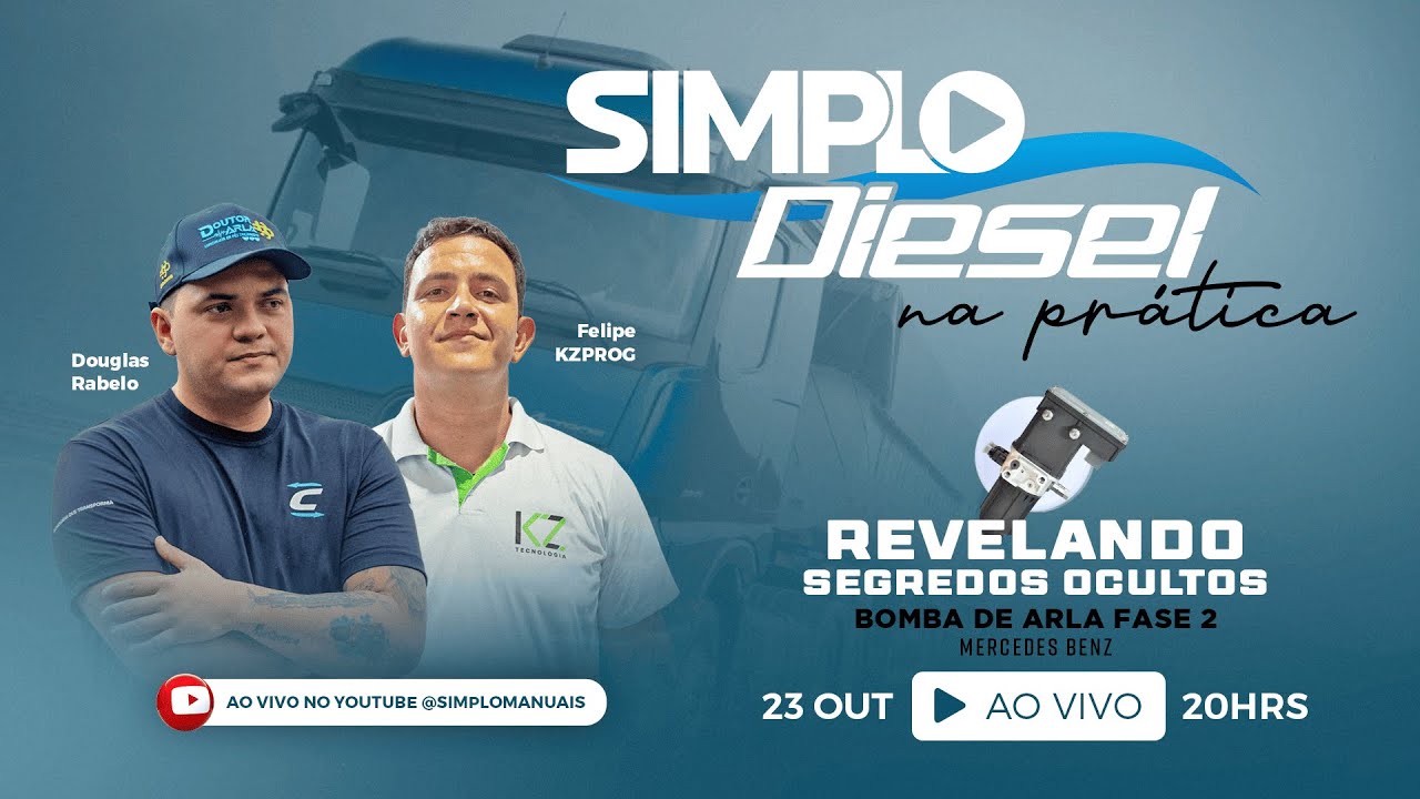 REVELANDO SEGREDOS OCULTOS DA BOMBA DE ARLA FASE 2 - MERCEDES BENZ