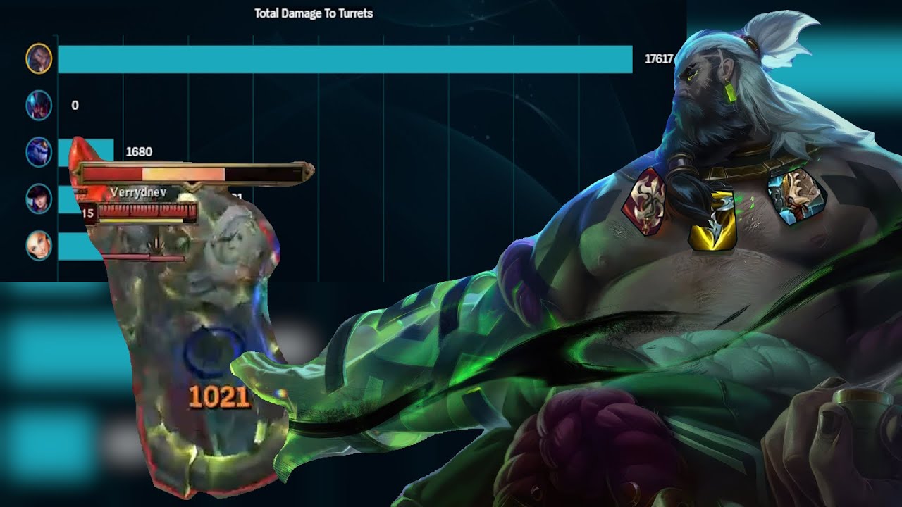 Splitpush Udyr got the Touch of Death! [Buffed Trinity Force]