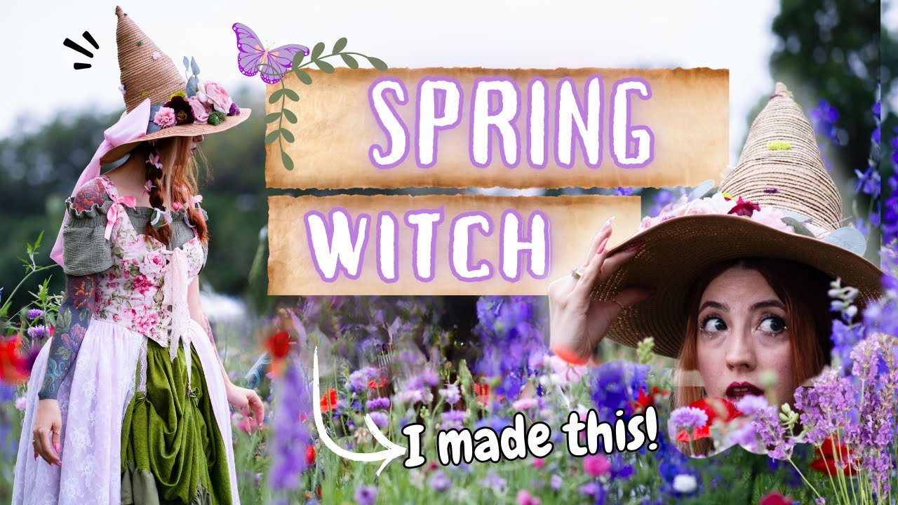 Making a Spring Witch Costume (Because Why Not?!)