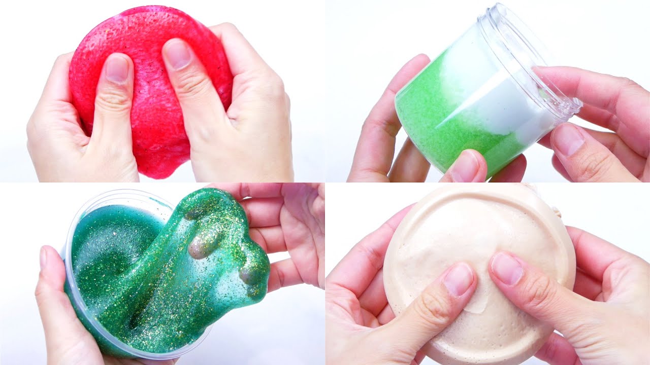 【ASMR】My listener's Handmade Slime リスナー様の手作りスライム#55 【音フェチ】