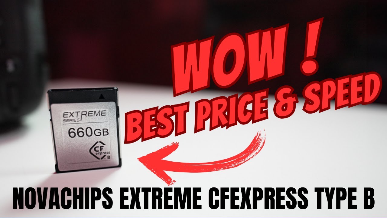 Удивительная карта памяти для Nikon Z9 и Canon R5 || NOVACHIPS EXTREME CFEXPRESS TYPE B