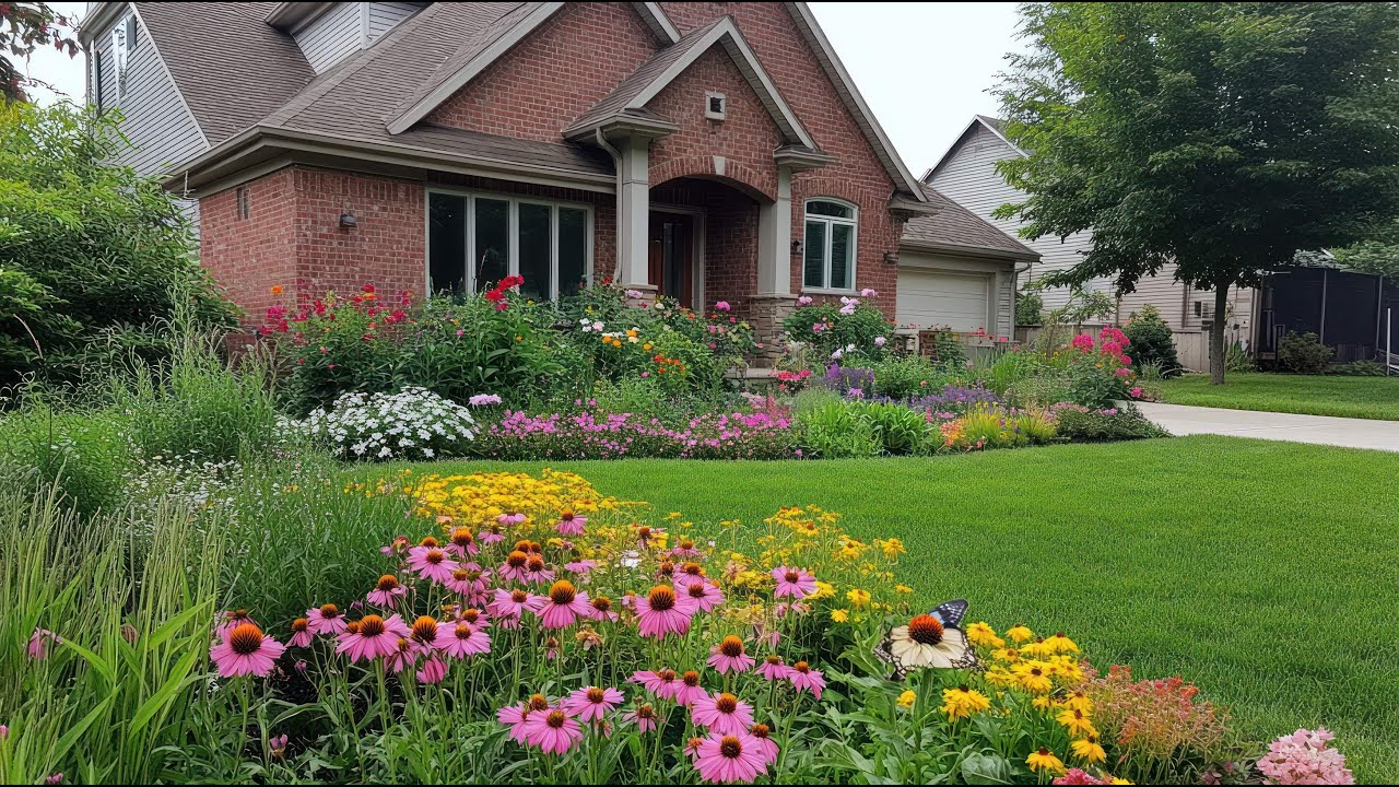 Create Outdoor Living Trends: A Rustic Farmhouse Courtyard Paradise For Small Garden Living