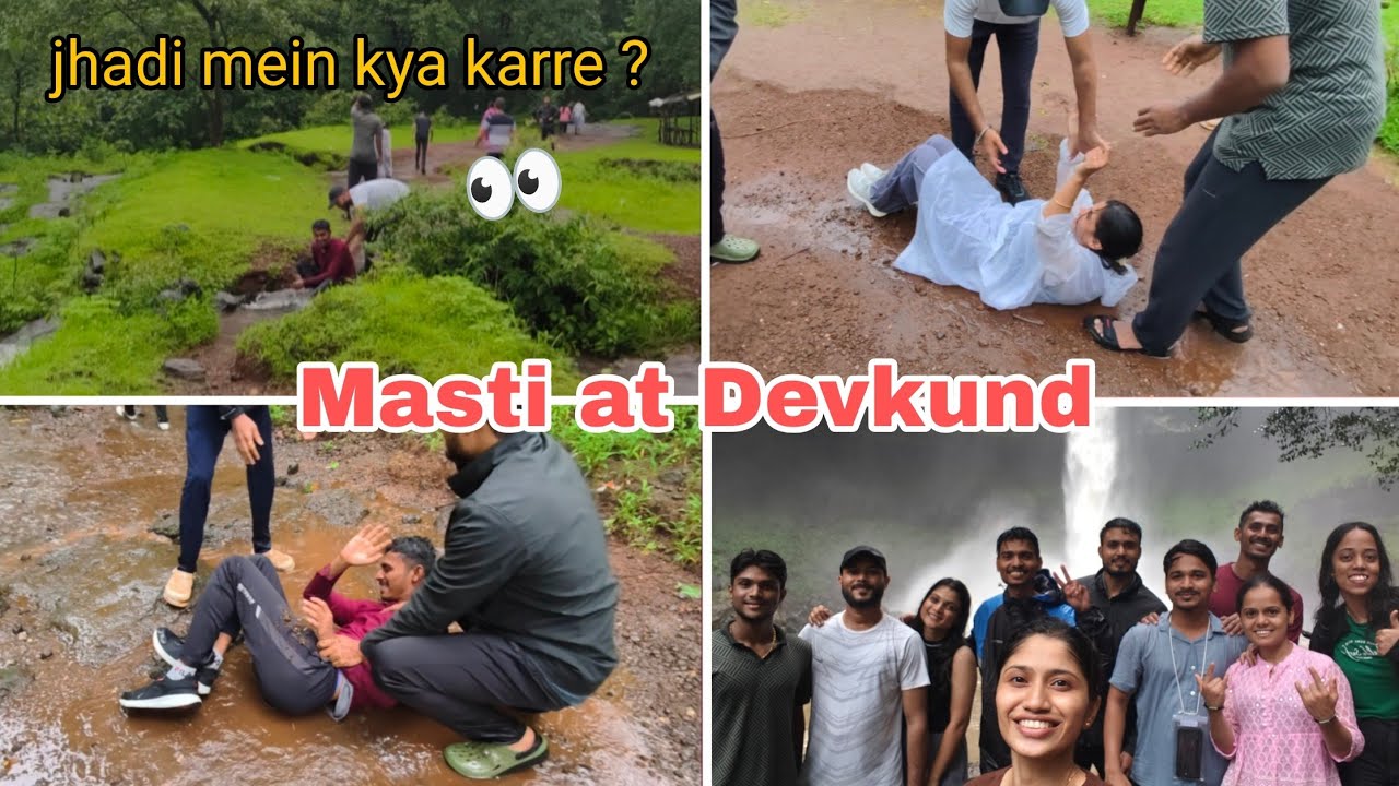 🙆🏻‍♀️😆 Non - Stop Masti at Devkund Waterfall Trek 🤣 || Day 2 - Part 2