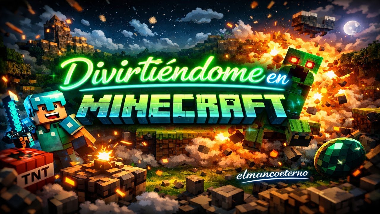 LIVE VIAJANDO A DIMENSIONES DESCONOCIDAS MINECRAFT EN VIVO | ElMancoEterno