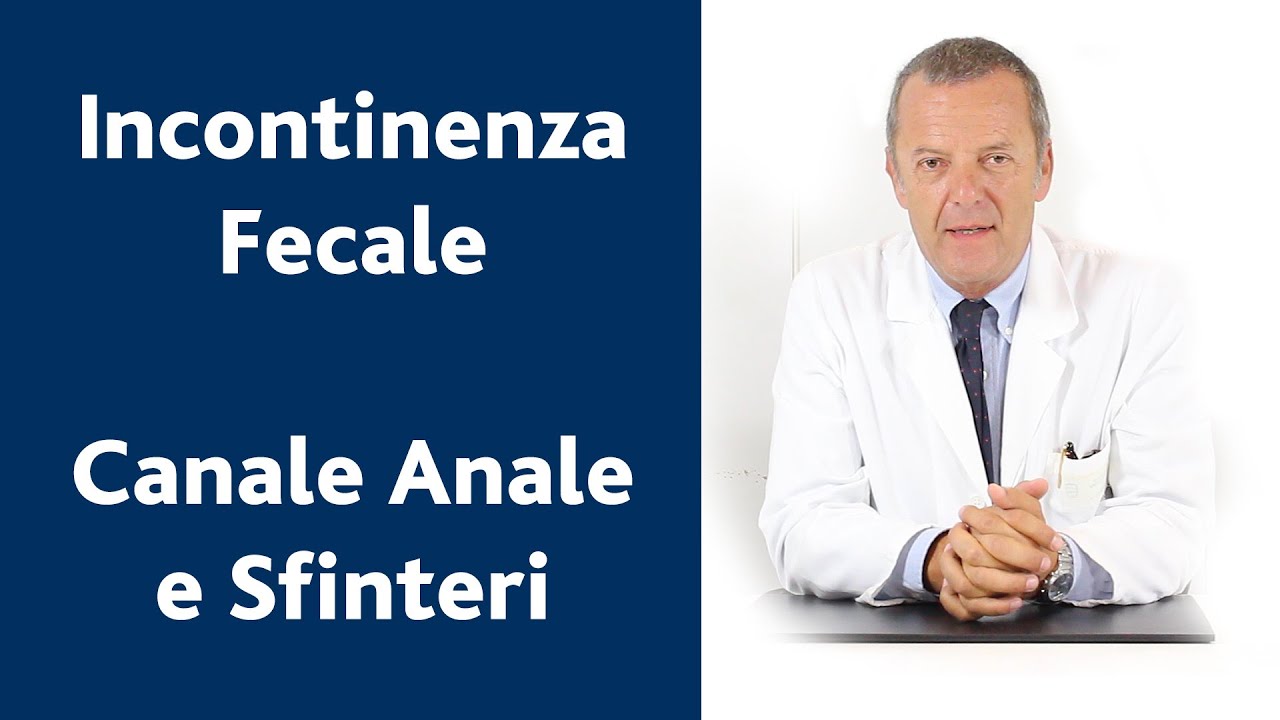 Anatomia del canale anale e muscoli sfinteri