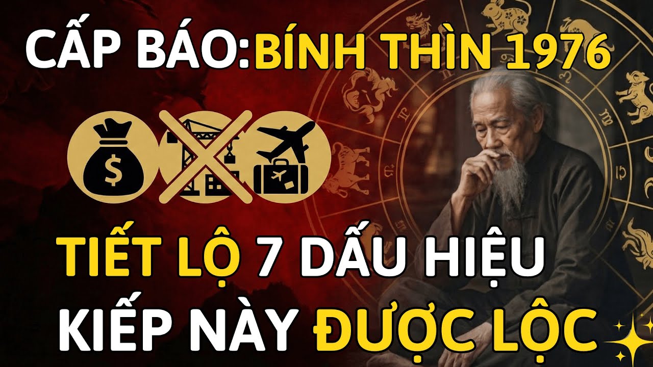 Bính Thìn 1976: Sở Hữu 7 Dấu Hiệu Này Là Phúc Báo Tiền Kiếp, Từ Giờ Đến Già Chỉ Việc Hưởng Lộc Trời.