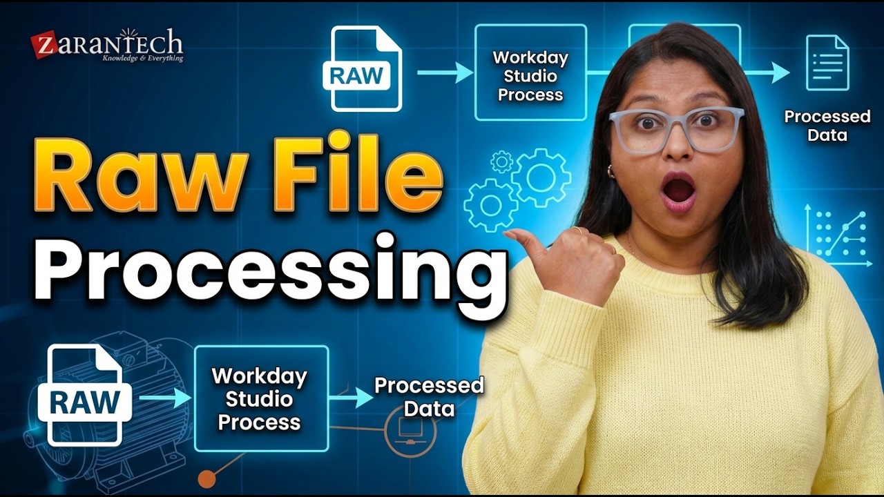 Complete Raw File Processing Workflow | Workday Studio
