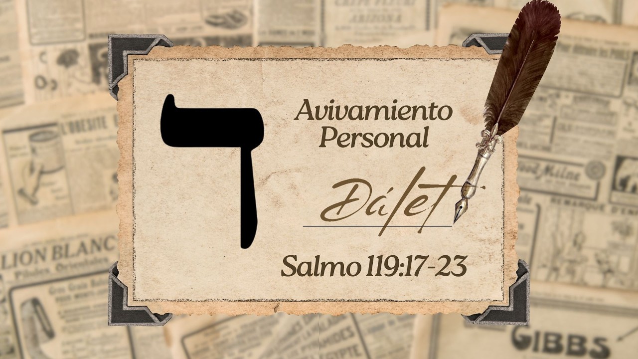 Reflexión Salmo 119:25-32 Avivamiento Personal - Pastor Francisco Rosado