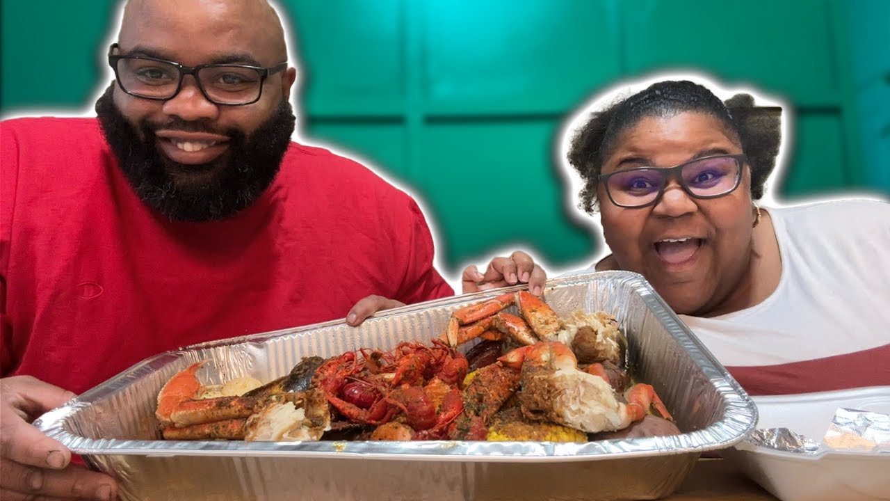 ALL YOU CAN EAT SEAFOOD MUKBANG