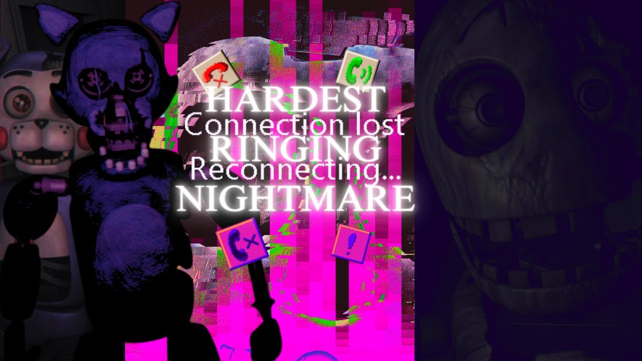 [3RD WORST MAX MODE] FNaC 2 CN: Hardest Ringing Nightmare (6/20) Complete [3RD MOST RNG MODE]