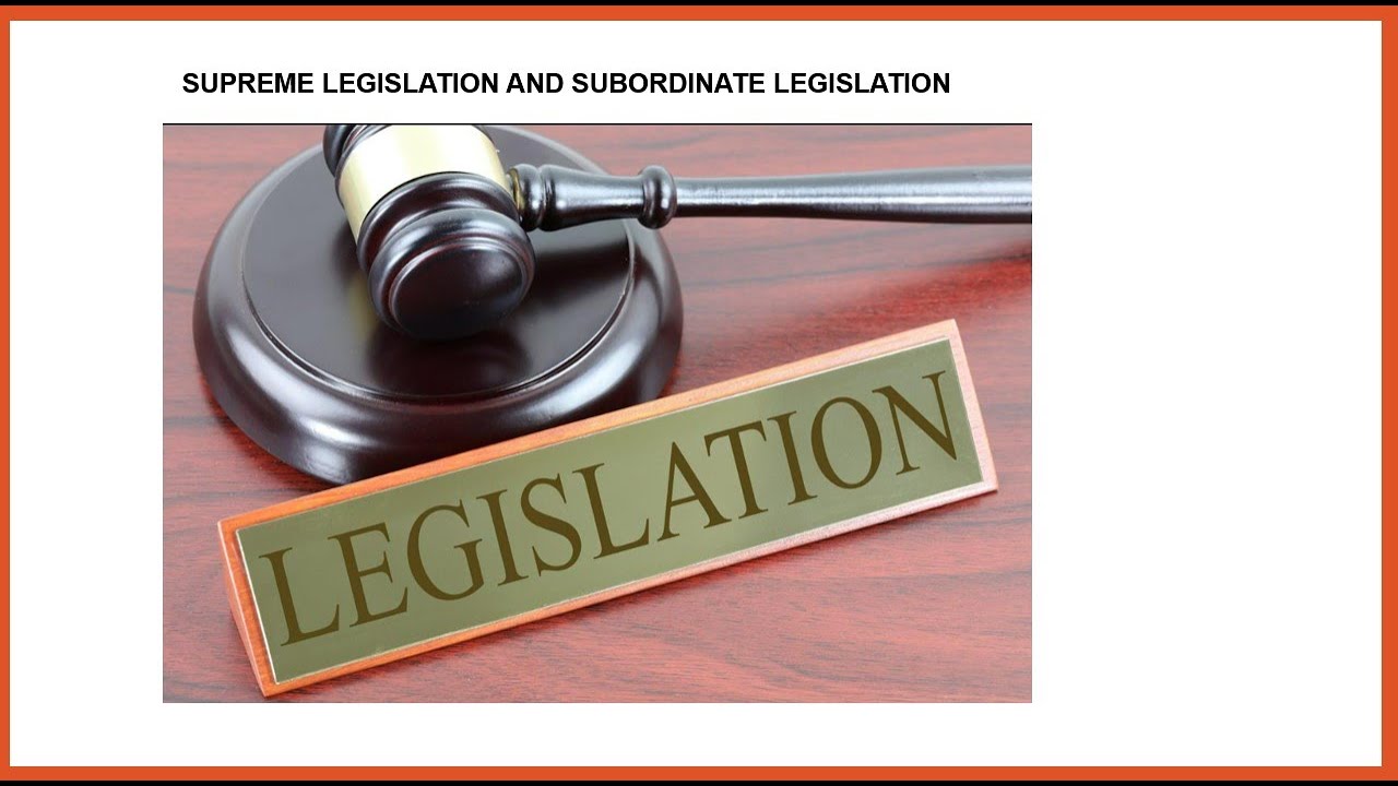 Supreme Legislation |