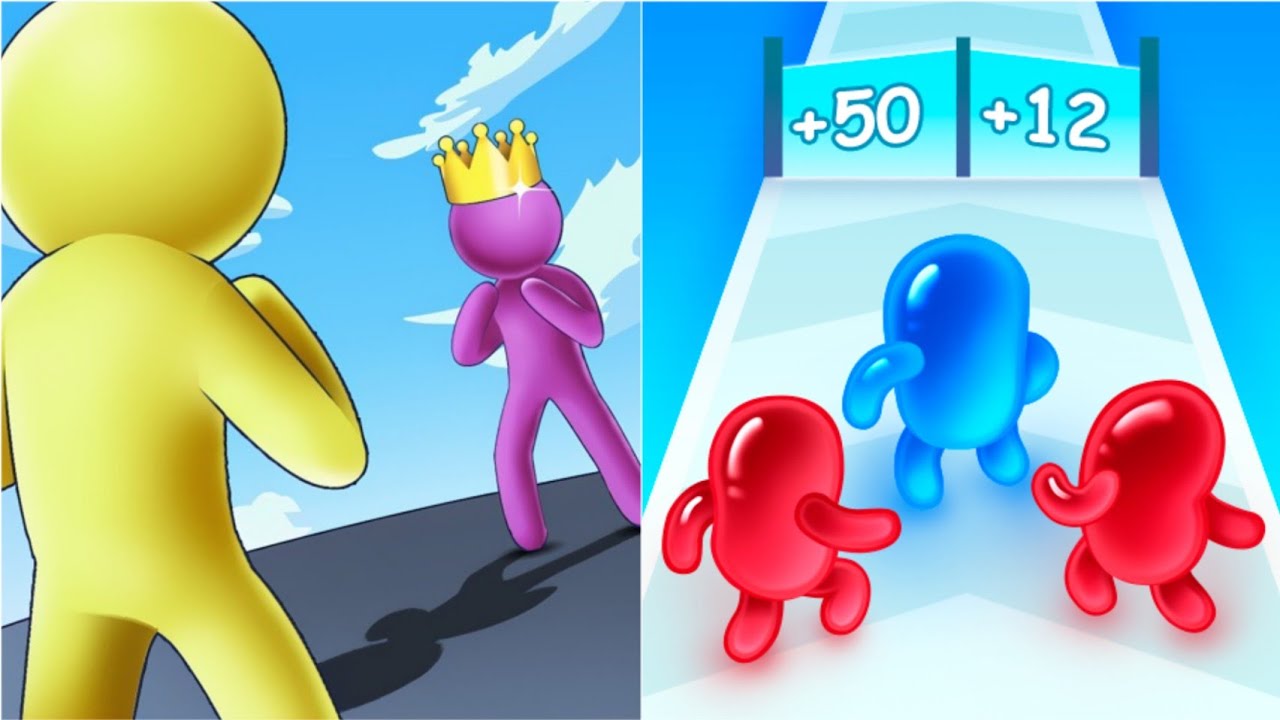 Looking good 🥉💯 Giant rush Vs Join blob clash 3D update level Android ios Mobile Gameplay series 36🔥