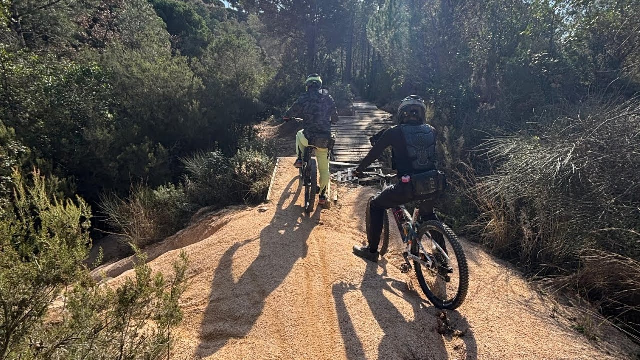 Enduro mtb por blanes! Descubriendo esa zona 