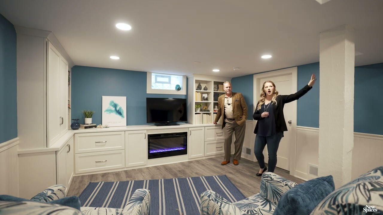 Virtual Happy Hour Home Tour | 1915-built Classic Period Basement Remodel in Minneapolis, MN