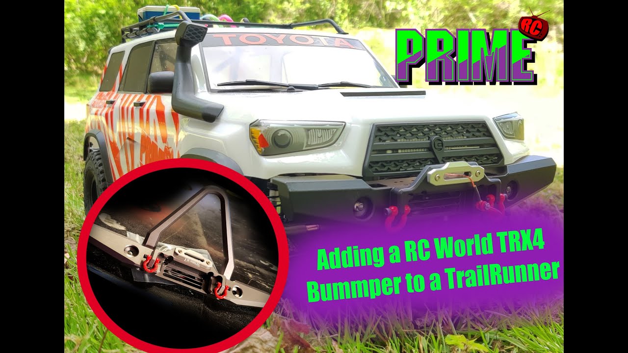 Prime RC: TrailRunner gets a Front Bumper