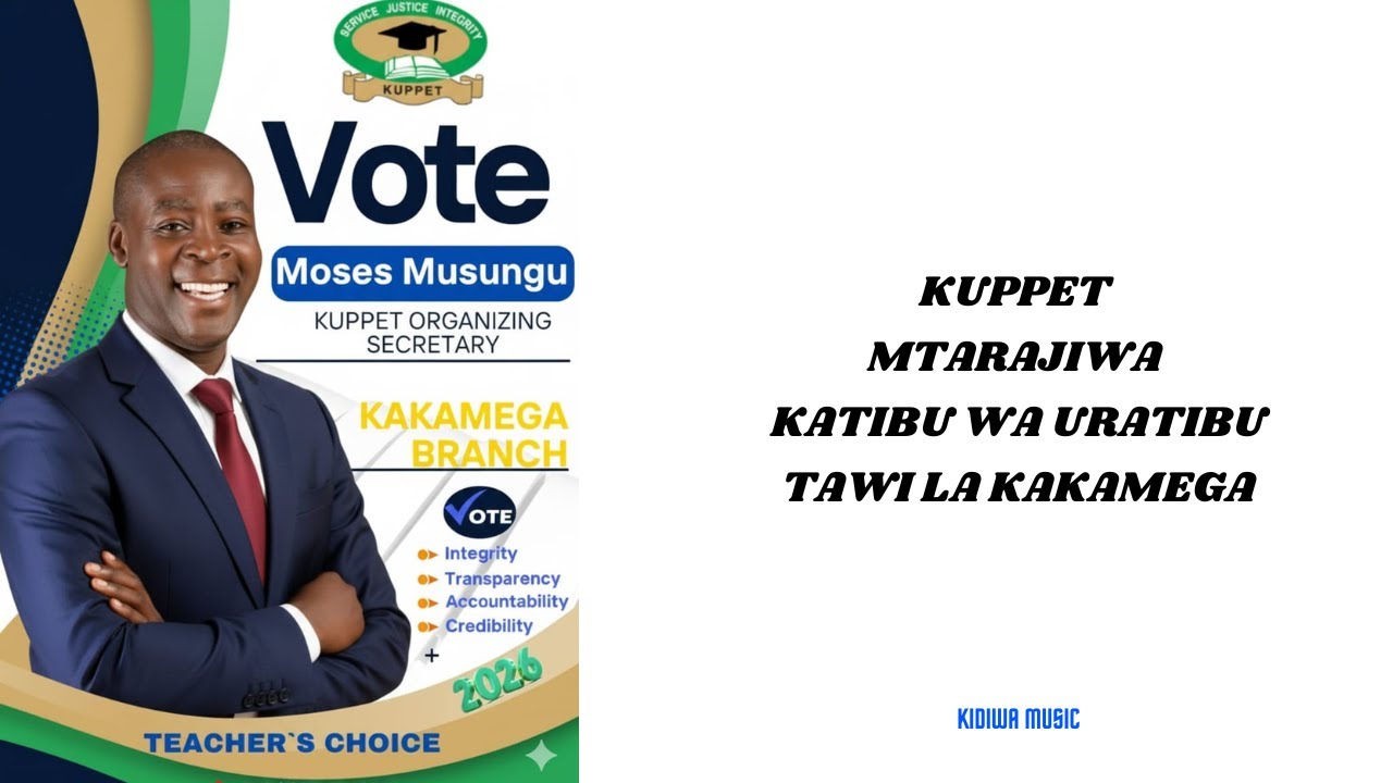 KIDIWA MUSIC - Moses Musungu (KUPPET)