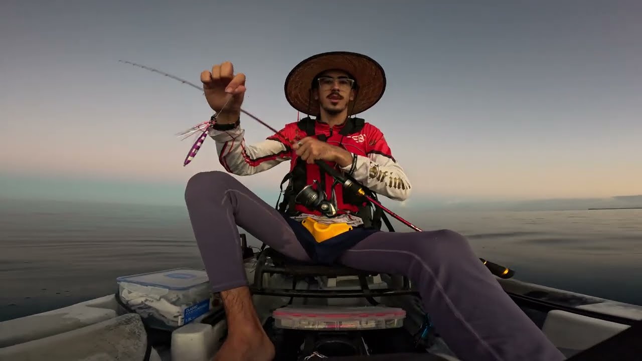 First Kayak session of 2025! Micro jigging!