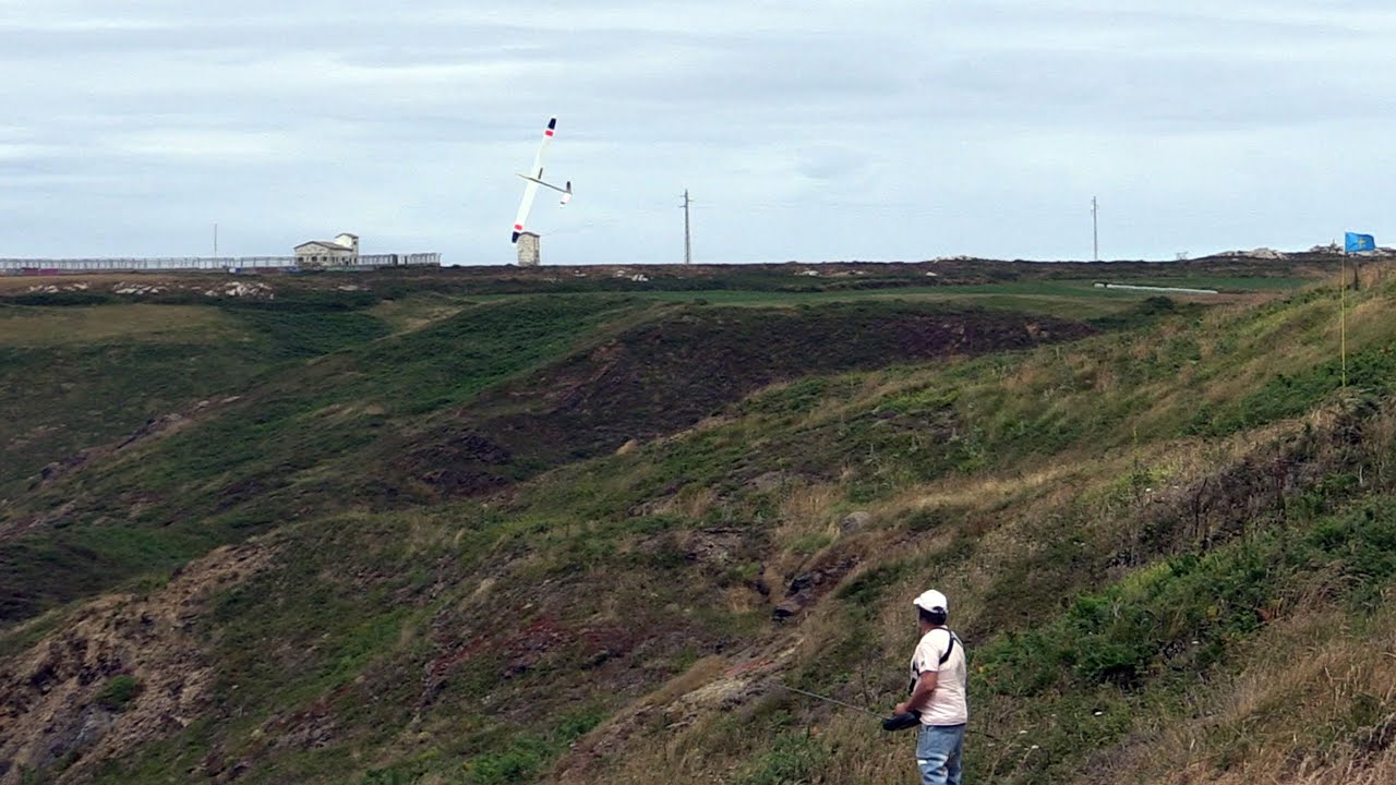 Vuelo F3F Ladera Cabo Peñas 2025