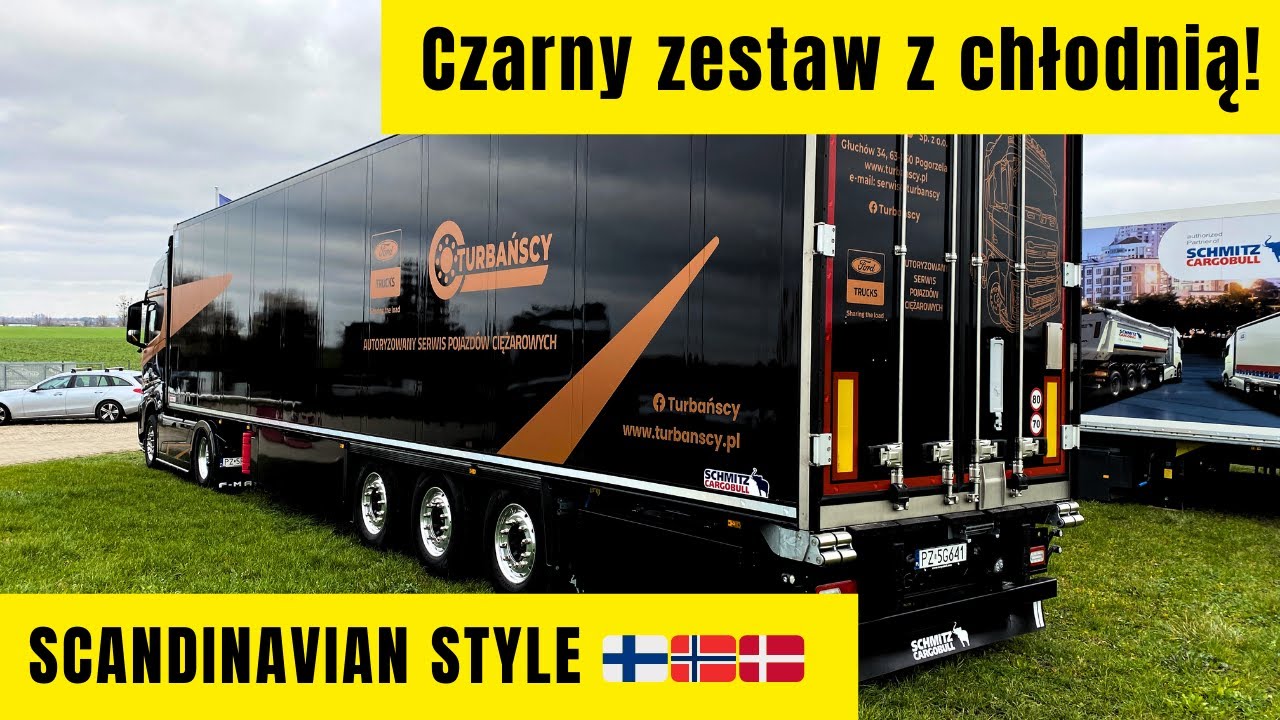 Bogaty zestaw z chłodnią SCHMITZ w STYLU SKANDYNAWSKIM 🇫🇮 🇳🇴 🇩🇰 Ford F Max, Turbańscy
