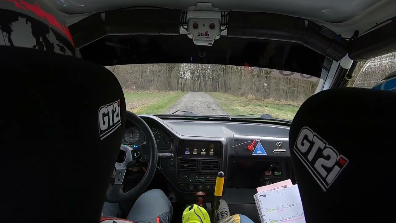 Rallye de la vienne 2025 ES3 B.Perrinaud / M.Perrinaud 106 A5