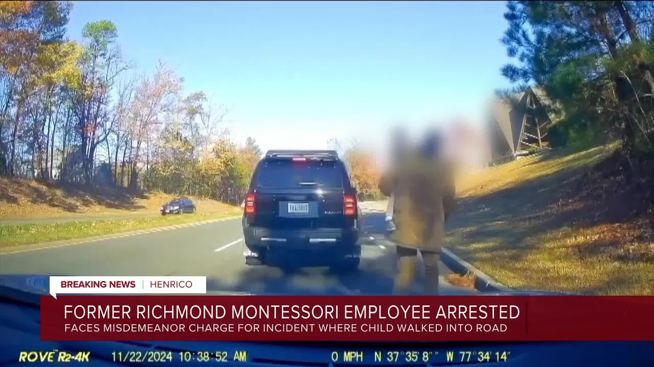 Former teacher charged after toddler walks away from school and onto busy road