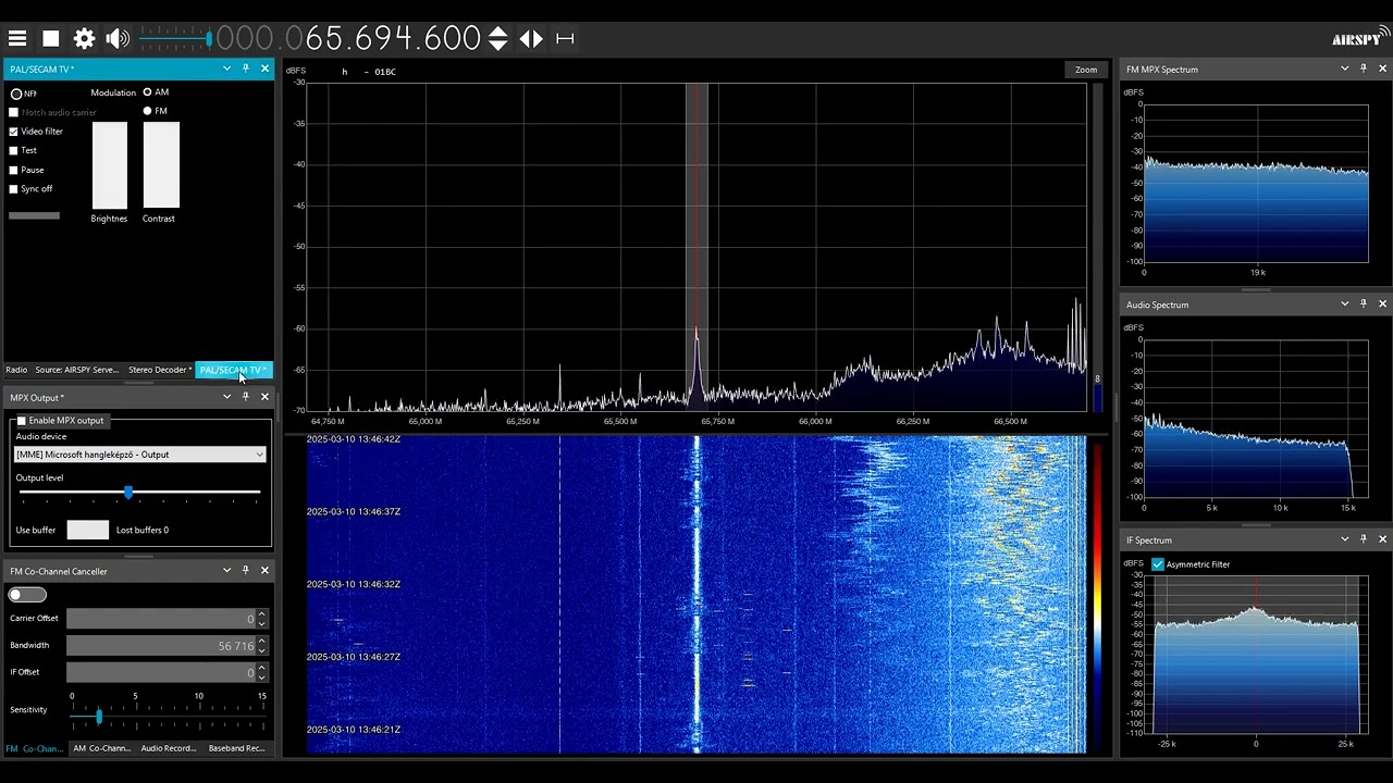 [Remote DX] Korean Central TV (KCTV) audio on 65.7v MHz
