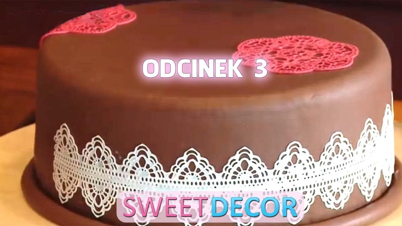 CUKROWE KORONKI - ODCINEK 3 ( czyli jak korzystać z foremek silikonowych do koronek )