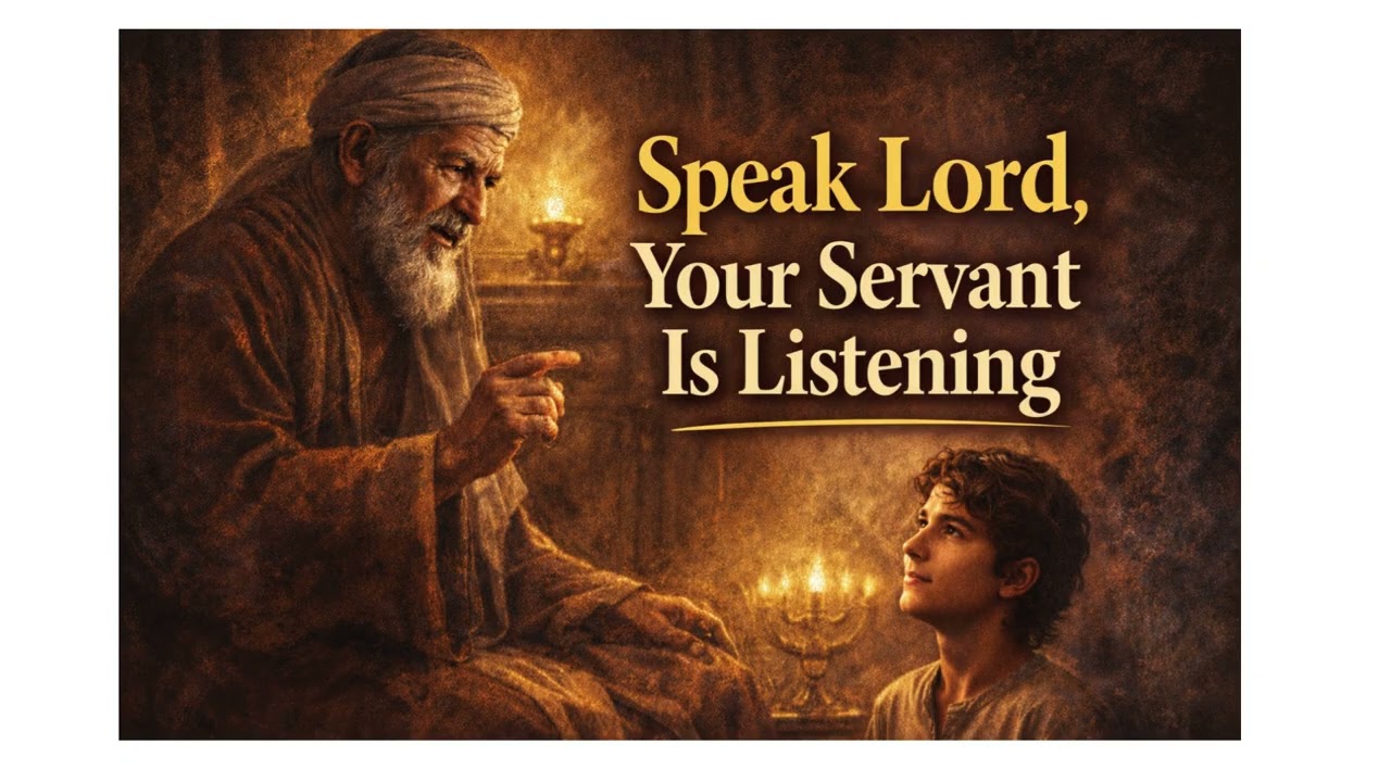 Speak Lord, Your Servant Is Listening