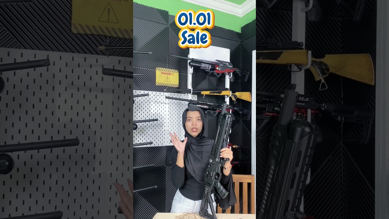 BANTING HARGA PCP BLACK FOX SEMIAUTO TERMURAH‼️ 