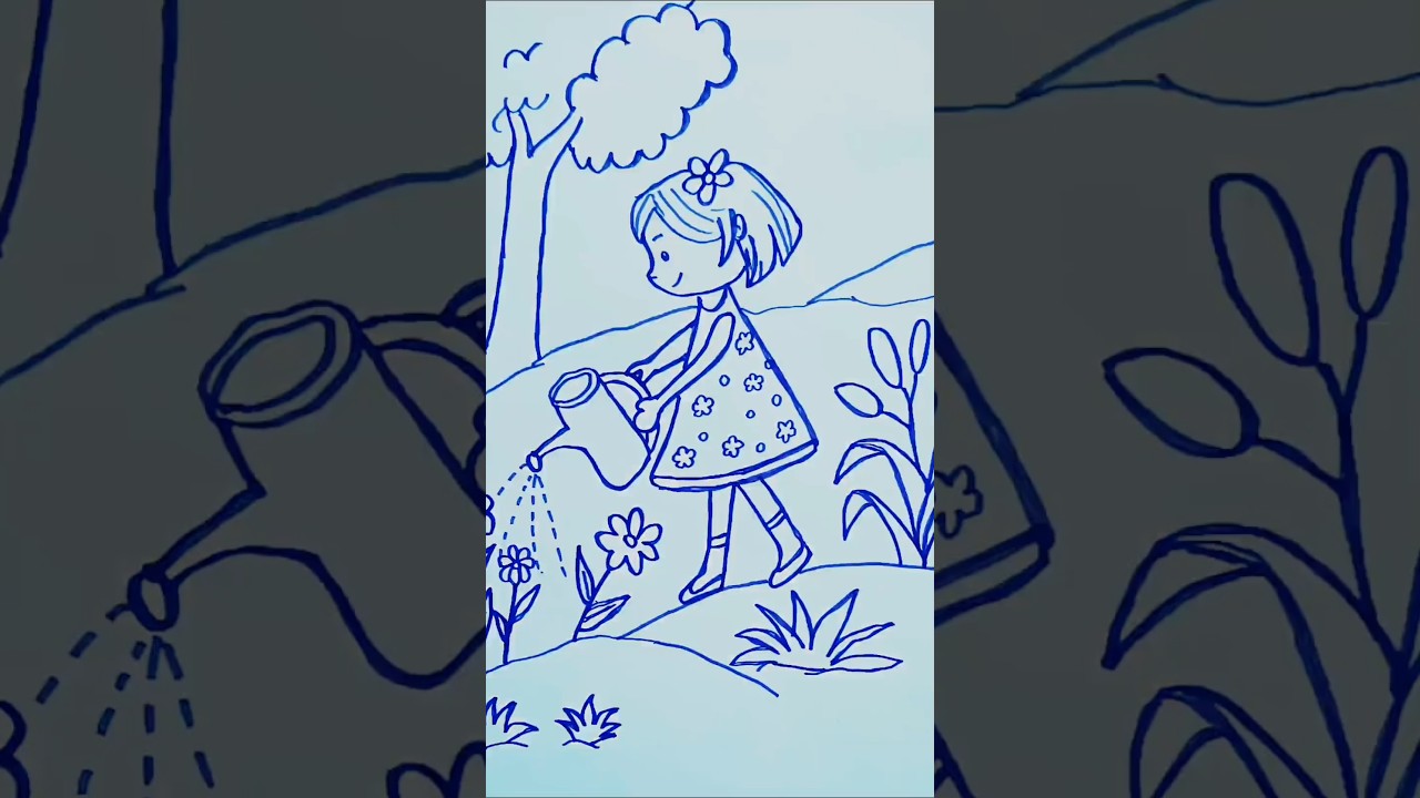 fun drawing time with IMAGINARY INK #kidsdrawing #cartoon #fundrawingforkids