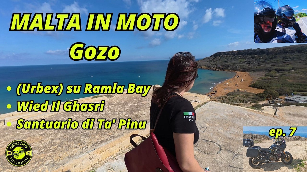 GOZO SEGRETA: Urbex Ramla Bay, Calypso Cave e Santuario Ta' Pinu |