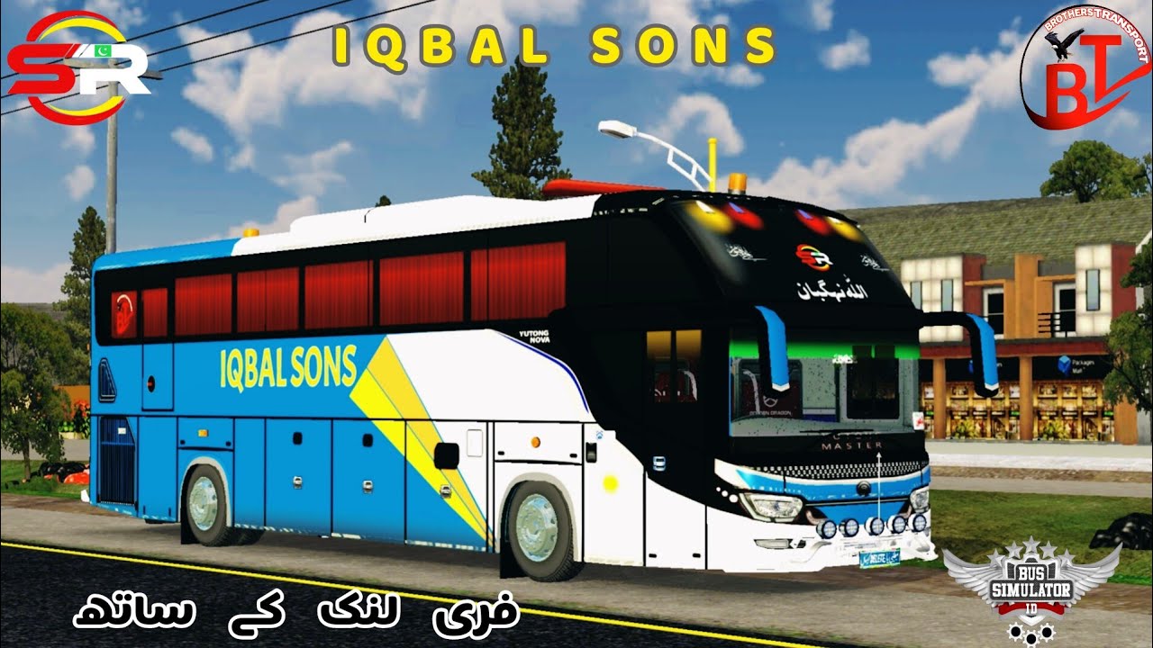 Bus Simulator Indonesia IQBAL SONS SIRIKANDI HD FREE LIVERY